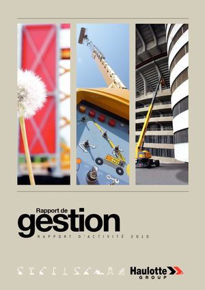 2010 - Rapport Gestion
