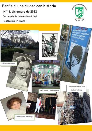 Revista 16 de la Junta de Estudios Históricos de Banfield