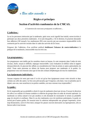 Règles Et Principes
