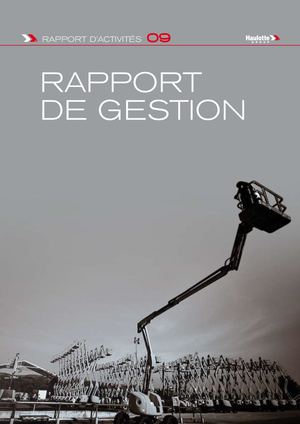 2009 - Rapport De Gestion