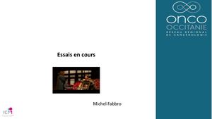 14 - Fabbro - Essais En Cours