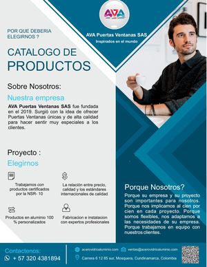 Sistemas Arquitectónicos AVA Puertas Ventanas SAS Linea Eurovitral