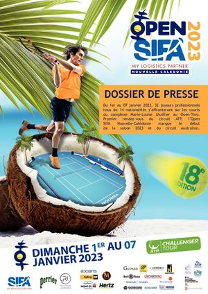 Dossier de Presse Open SIFA NC 2023