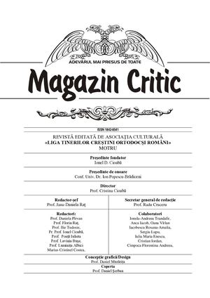 MAGAZIN CRITIC nr. 31