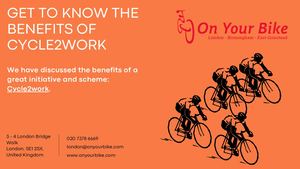 Get To Know The Benefits Of Cycle2work