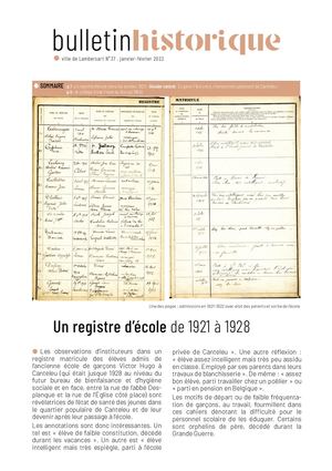 Bulletin Historique N° 37