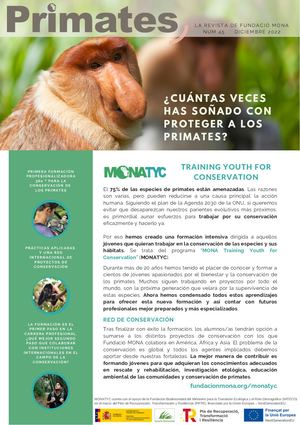Primates num 45 La revista de Fundación MONA