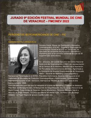 Jurado 9a Edición FMCINEV 2022