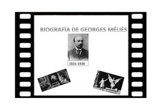 Biografía De Georges Méliès Con Pictogramas