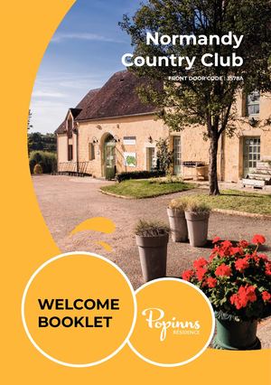 Normandy Country Club - Livret D'accueil ENG