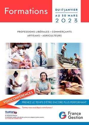 Programme Formation - 5 Janvier - 30 Mars 2023