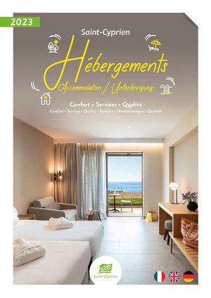 Brochure Hébergements 2023 - Saint-Cyprien