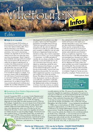 Villetoureix info n°15