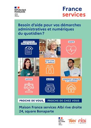 Maison France services Albi rive droite