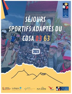 Catalogue De Séjours Sportifs Adaptés 2022/2023
