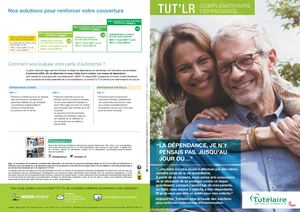 Plaquette Garantie Complémentaire Dépendance