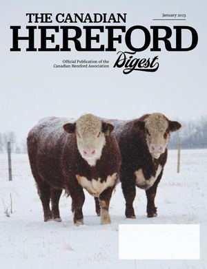 Canadian Hereford Digest January 2023