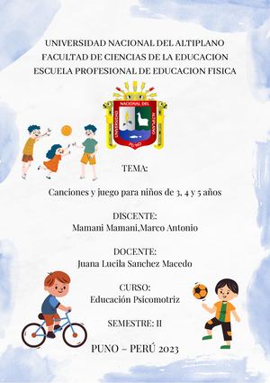 4 Trab Ii Portafolio Digital Juegos Y Canciones Psicomotriz