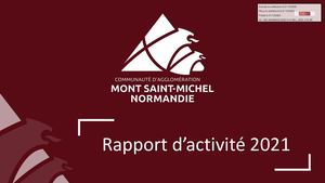 Rapport d'activité 2021