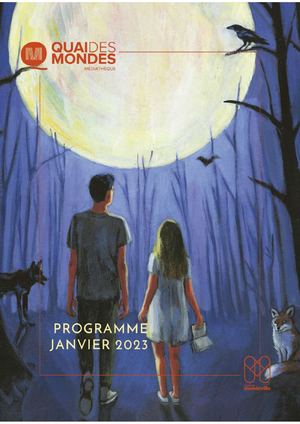 Programme des animations de Quai des Mondes - Janvier 2023