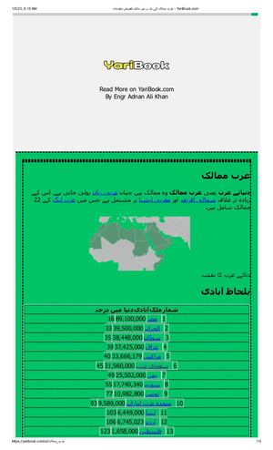 عرب ممالک