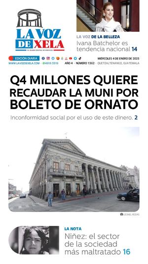 EDICIÓN DIGITAL #1362 del diario LA VOZ DE XELA