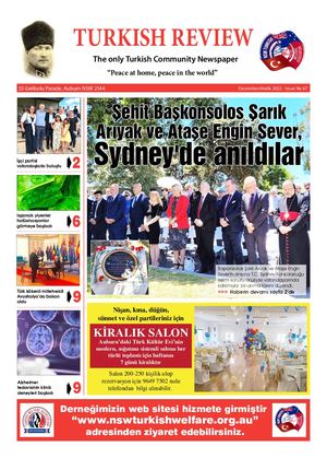 Dayanisma Issue 67 DECEMBER 2022