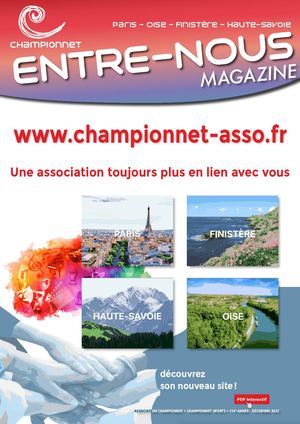 ENTRE-NOUS CHAMPIONNET DECEMBRE 2022