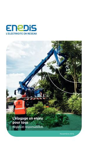 Plaquette Elagage Enedis