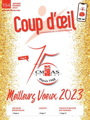 Coup d'Oeil n°194 Janvier Février 2023