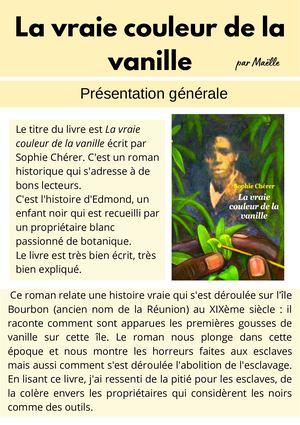 La Vraie Couleur De La Vanille