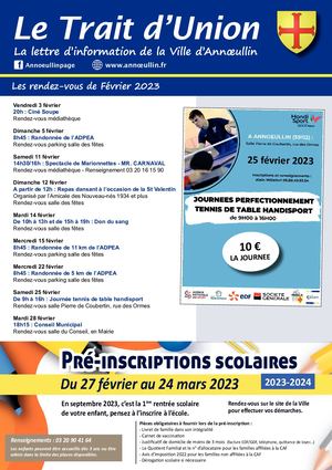 Lettre De Février 2023