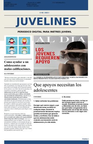 PERIODICO DIGITAL-JUVENIL