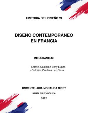 Diseño Contemporáneo Francés