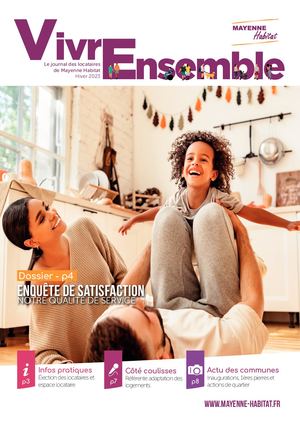 LE JOURNAL DES LOCATAIRES DE MAYENNE HABITAT - JANVIER 2023