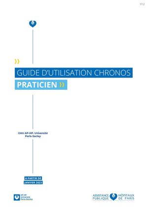 Guide CHRONOS pour les praticiens Janvier2023