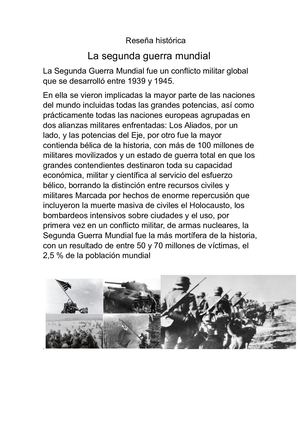 Reseña Histórica