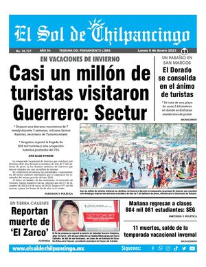El Sol De Chilpancingo 9 Enero 2023