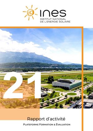 INES Plateforme Formation & Evaluation Rapport D'activité 2021