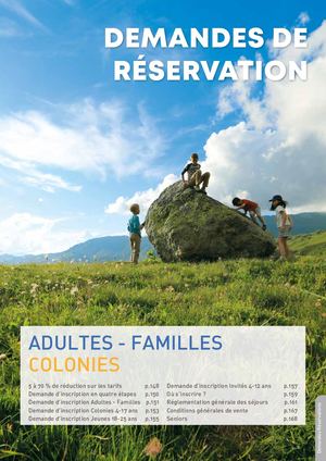 Grandeur Nature Eté-Automne 2023 Inscriptions Colos 4-17 ans