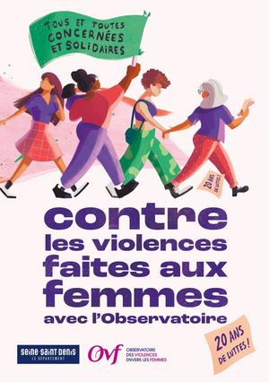 20 ans de luttes contre les violences faites aux femmes avec l'Observatoire