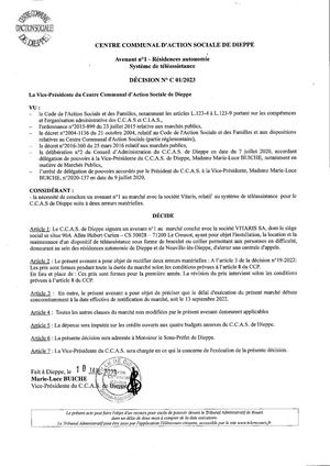 Dec 01 2023 Avenant 1 Vitaris Teleassistance