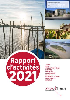 Rapport d'activités CDC Médoc Estuaire 2021