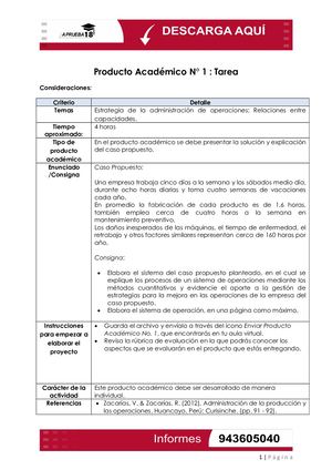 Pa1 Administracion De Operaciones