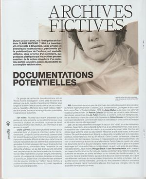 Documentations Potentielles