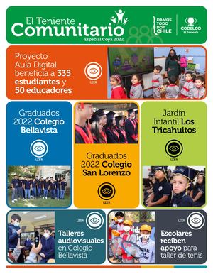 Anuario Comunitario Niños Coya 2022