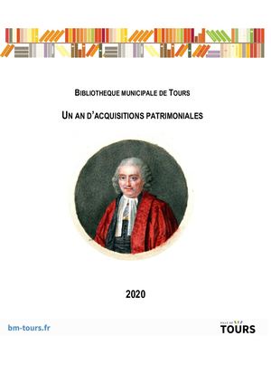 Un An D'enrichissements Patrimoniaux (2020)