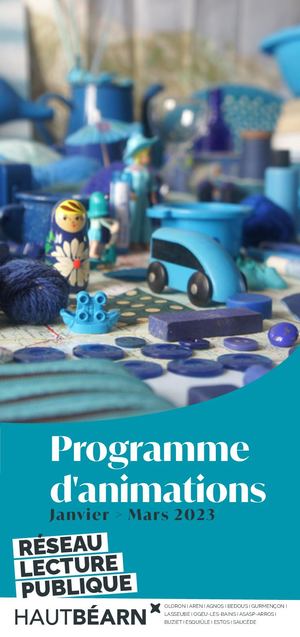 2301 Programme Animations Médiathèque des Gaves