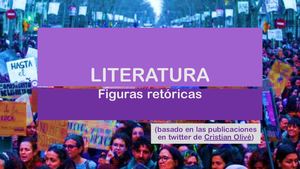 Literatura Figuras Retóricas 8m