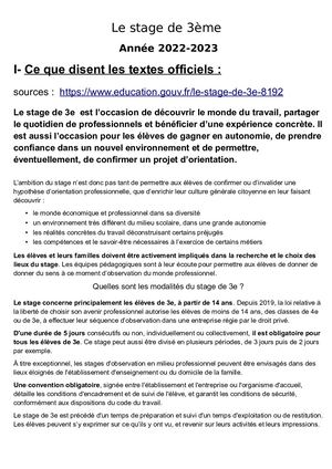 3ème Stage 2023 Publication